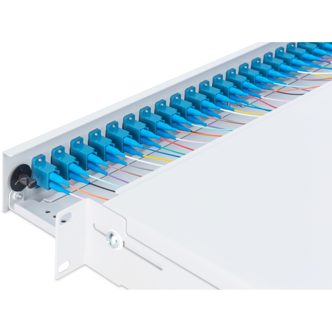 DIGITUS LWL Splice Box 1U - Grey, 24x LC, OS2 — Buy in Cyprus with Fast Delivery