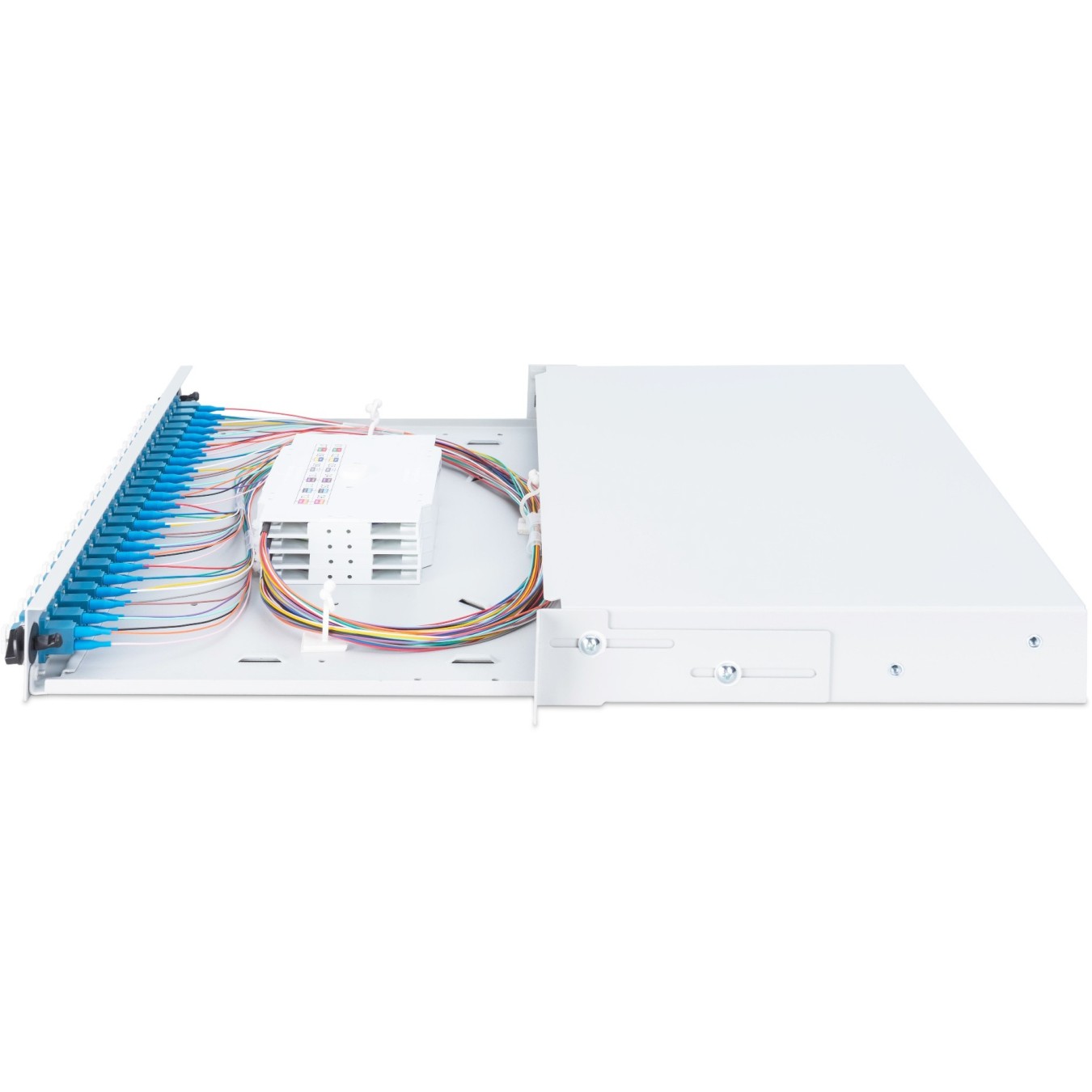 DIGITUS LWL Splice Box 1U - Grey, 24x LC, OS2 — Buy in Cyprus with Fast Delivery