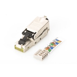 Buy DIGITUS RJ45 Cat6a Field-Termination Connector in Cyprus, Nicosia, Limassol, Larnaka, Pafos
