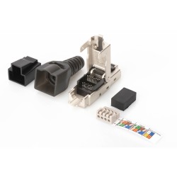 Buy DIGITUS RJ45 Cat6a Field-Termination Connector in Cyprus, Nicosia, Limassol, Larnaka, Pafos