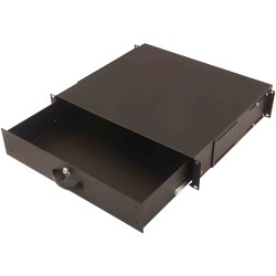 Buy DIGITUS Keyboard Drawer - 2U - 483 mm Wide, Black, Lockable in Cyprus, Nicosia, Limassol, Larnaka, Pafos