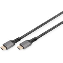 DIGITUS HDMI Cable Nylon Braided - 3 m - 8K60Hz, HDMI 2.1 Ultra High Speed — Buy in Cyprus with Fast Delivery