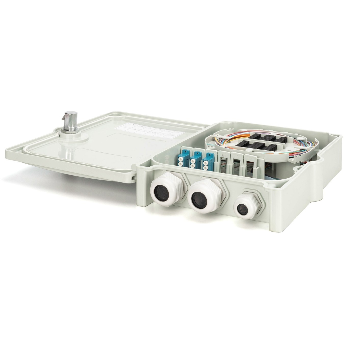 DIGITUS FTTH Box OS2, 12 LC PC Fibers - Box - Indoor installation — Buy in Cyprus with Fast Delivery