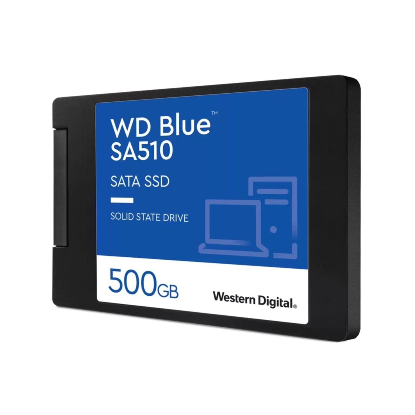 Western Digital Blue SA510 500GB 2.5" SATA III SSD - 560 MB/s - WDS500G3B0A (Boxed) — Buy in Cyprus with Fast Delivery