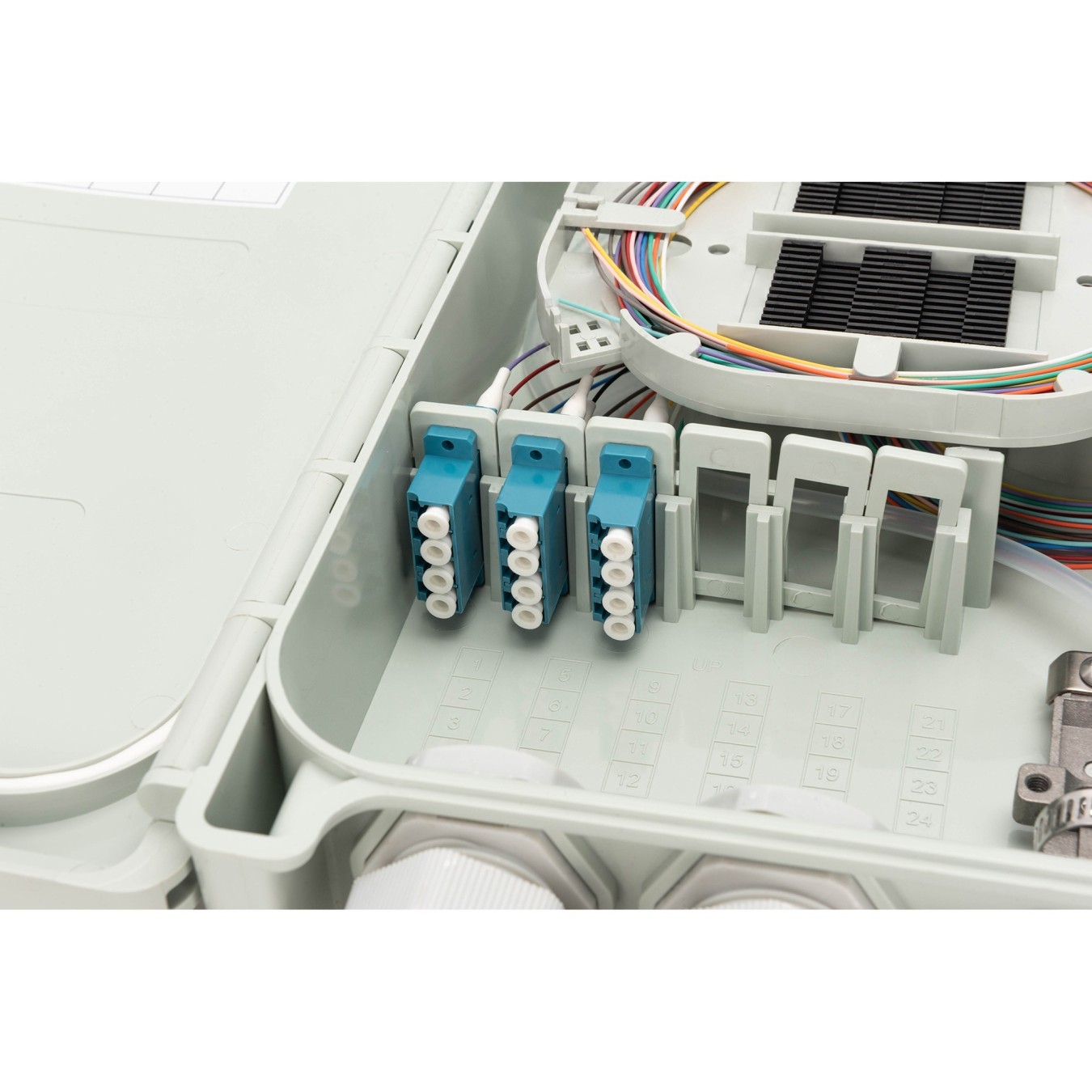 DIGITUS FTTH Box OS2, 12 LC PC Fibers - Box - Indoor installation — Buy in Cyprus with Fast Delivery