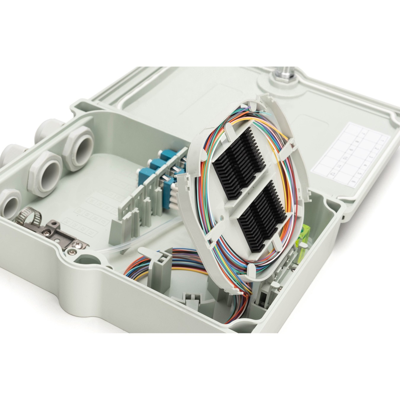 DIGITUS FTTH Box OS2, 12 LC PC Fibers - Box - Indoor installation — Buy in Cyprus with Fast Delivery