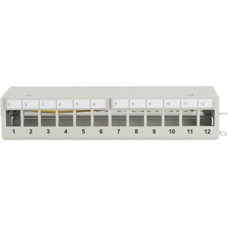 Buy DIGITUS Patchpanel 1HE 12-Port Modular Desktop gray - 1U, 12-Port Patch Panel in Cyprus, Nicosia, Limassol, Larnaka, Pafos