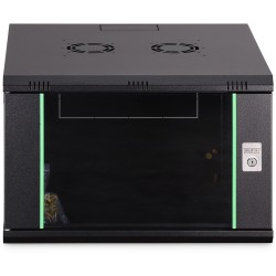 Buy DIGITUS Wall-Mount Cabinet Dynamic 7HE 385x600x600mm Black - Wall Mount Rack in Cyprus, Nicosia, Limassol, Larnaka, Pafos