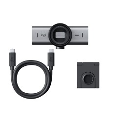 Logitech MX Brio 705 Business - 960-001530 - 4K 60fps Webcam, Autofocus, Privacy Shutter, Graphite (Boxed)