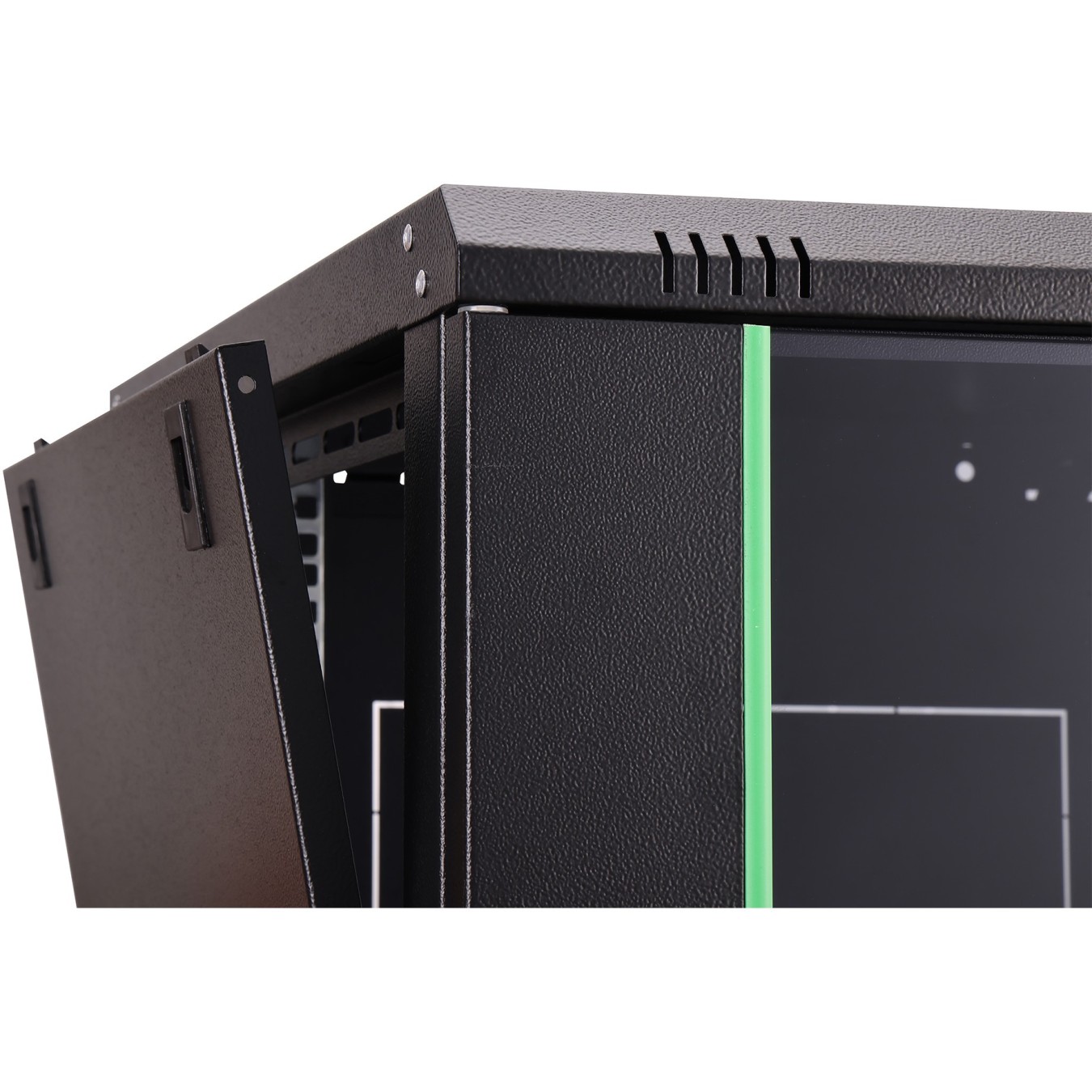 DIGITUS Wall-Mount Cabinet Dynamic 7HE 385x600x600mm Black - Wall Mount Rack — Buy in Cyprus with Fast Delivery
