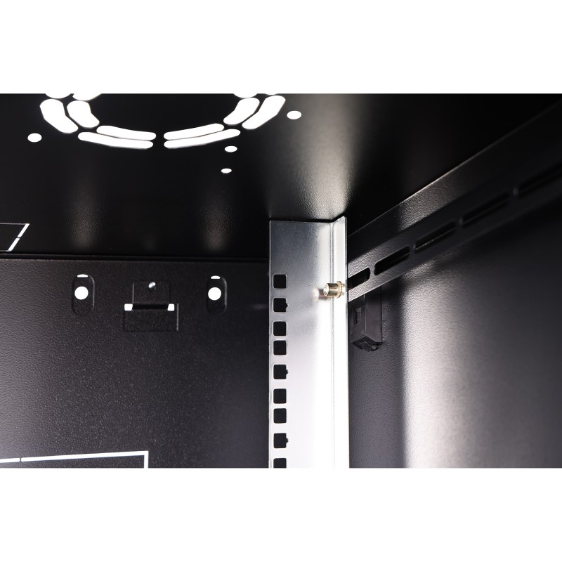 Buy DIGITUS Wall-Mount Cabinet Dynamic 7HE 385x600x600mm Black - Wall Mount Rack in Cyprus, Nicosia, Limassol, Larnaka, Pafos