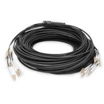 DIGITUS LWL Patchkabel LC-LC UPC OM4 75 m - Black, 8 Fibers — Buy in Cyprus with Fast Delivery