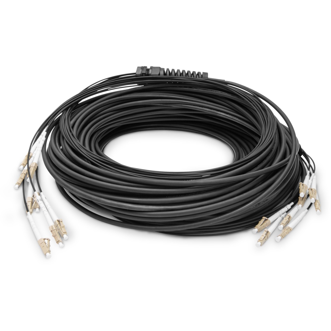 DIGITUS LWL Patchkabel LC-LC UPC OM4 75 m - Black, 8 Fibers — Buy in Cyprus with Fast Delivery