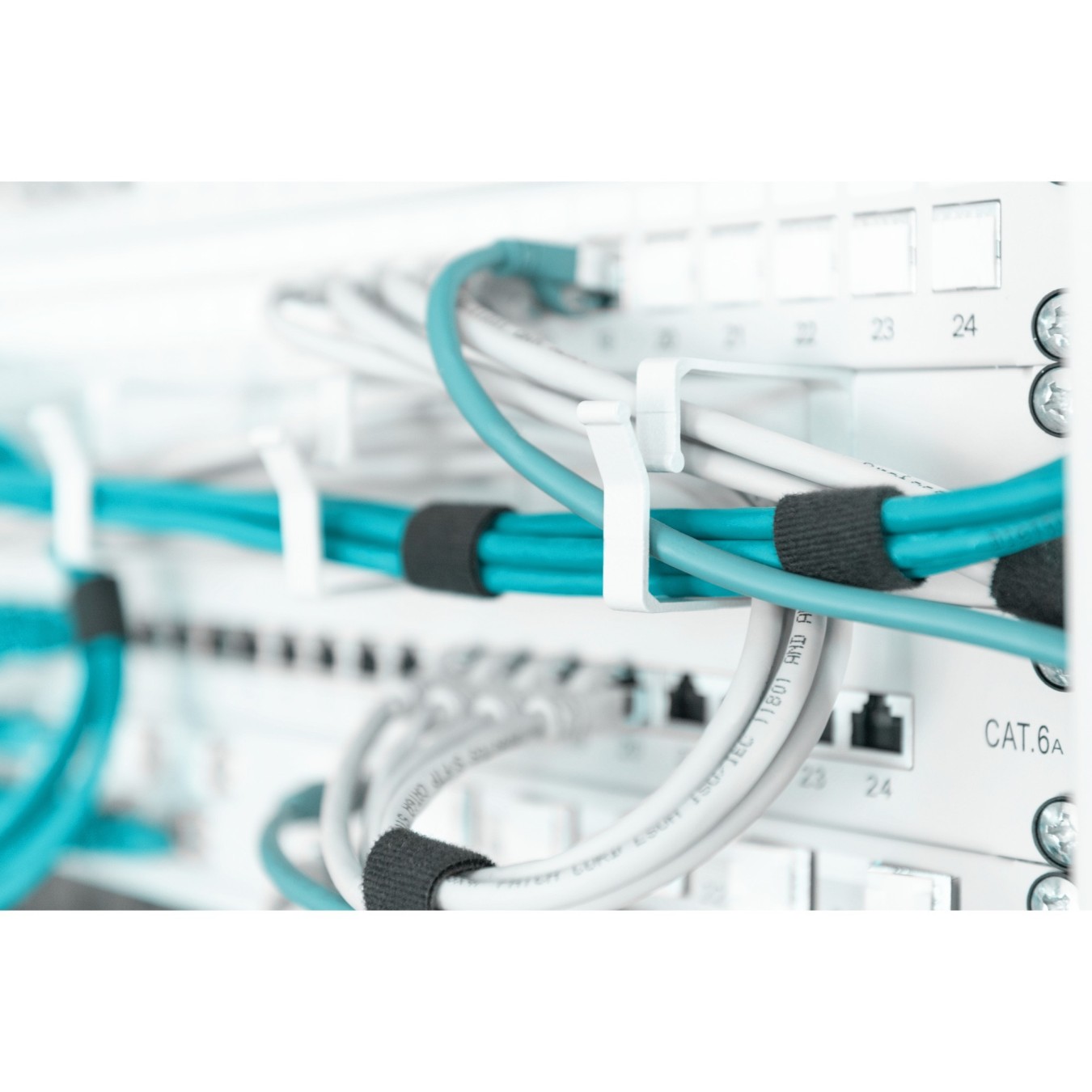 DIGITUS Patch Panel 1U 5x Rings 40x60mm grey — Buy in Cyprus with Fast Delivery