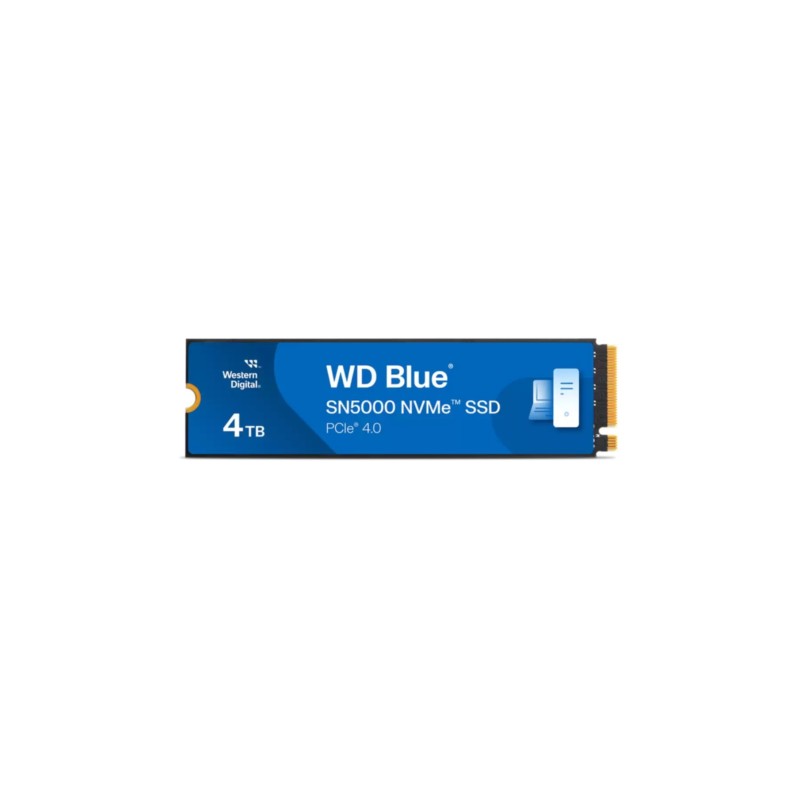 Buy WD Blue SN5000 SSD - WDS400T4B0E - 4TB NVMe M.2 PCIe Gen4 x4, High-Speed (up... in Cyprus, Nicosia, Limassol, Larnaka, Pafos