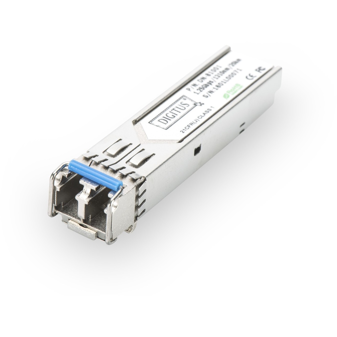 DIGITUS LWL LC Duplex SFP Module 1.25 Gbps - Singlemode 1310 nm, 20 km — Buy in Cyprus with Fast Delivery