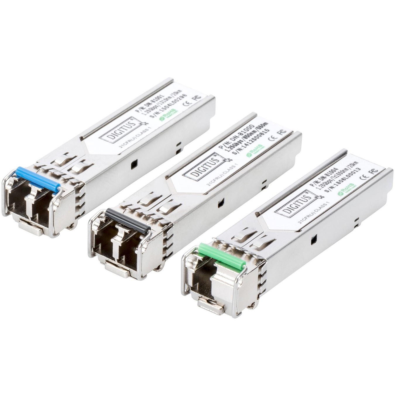 DIGITUS LWL LC Duplex SFP Module 1.25 Gbps - Singlemode 1310 nm, 20 km — Buy in Cyprus with Fast Delivery