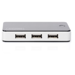 Buy DIGITUS USB-Hub 7-Port USB 2.0 - 7x USB-A Hub - Black/Silver in Cyprus, Nicosia, Limassol, Larnaka, Pafos