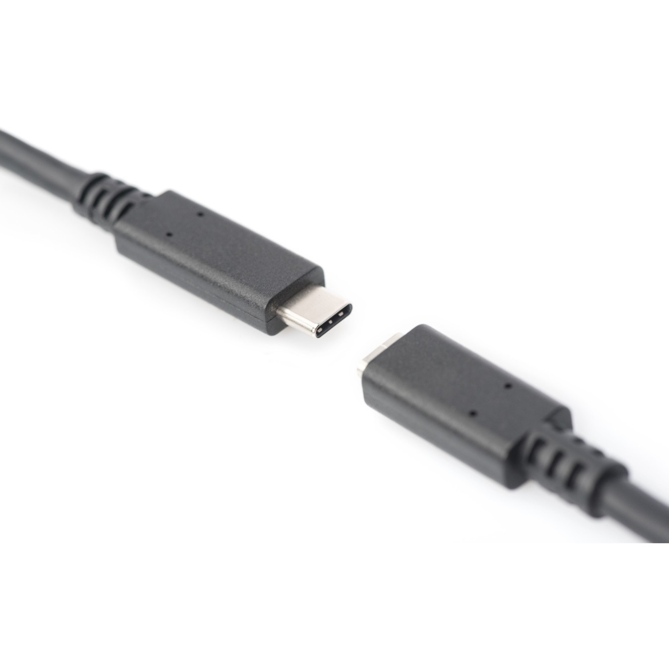 DIGITUS USB 2.0 Extension Cable USB-C to USB-C 2.0m - Black — Buy in Cyprus with Fast Delivery