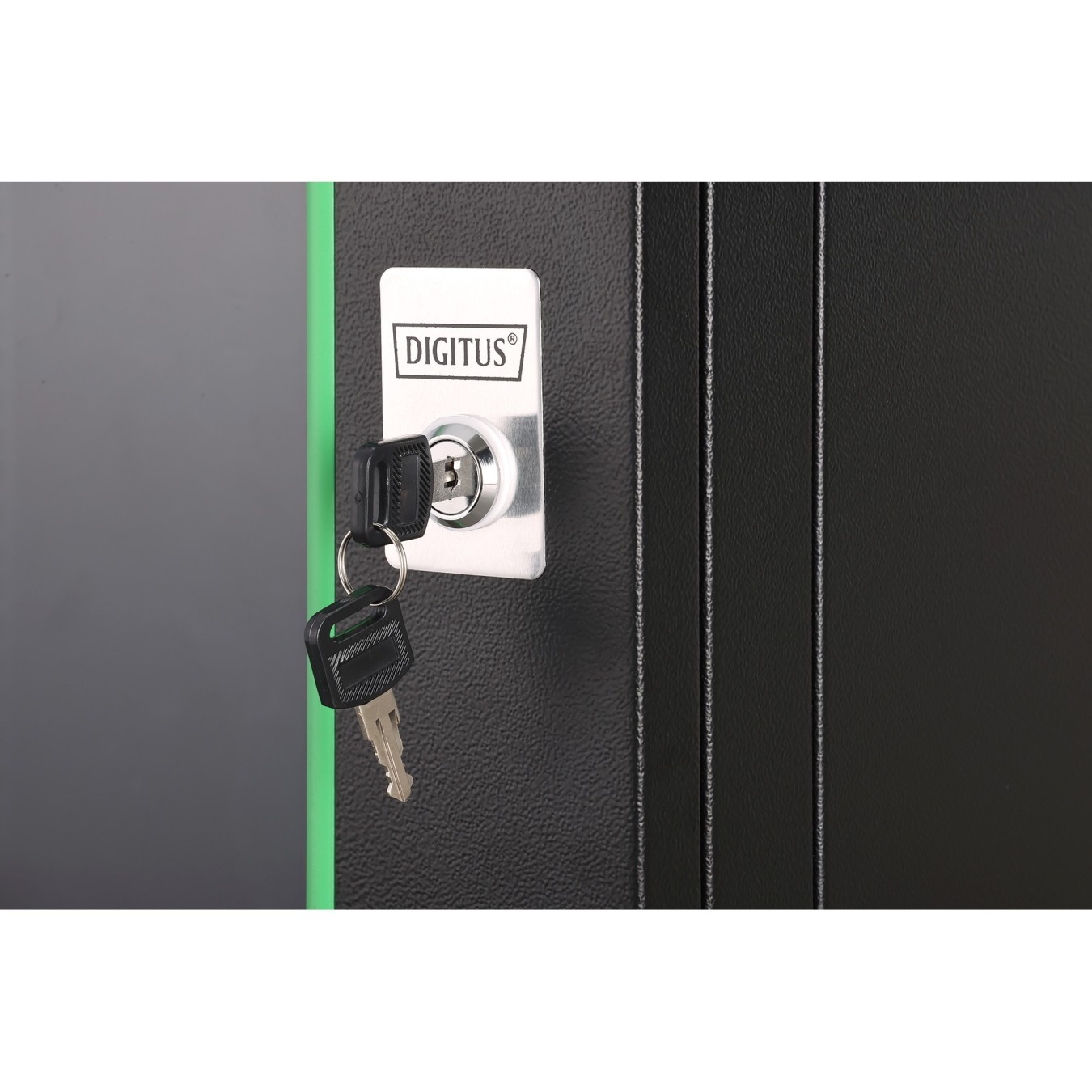 Digitus 19'' 9U Wall-Mount Cabinet 474x600x450mm - Black (RAL 9005) — Buy in Cyprus with Fast Delivery