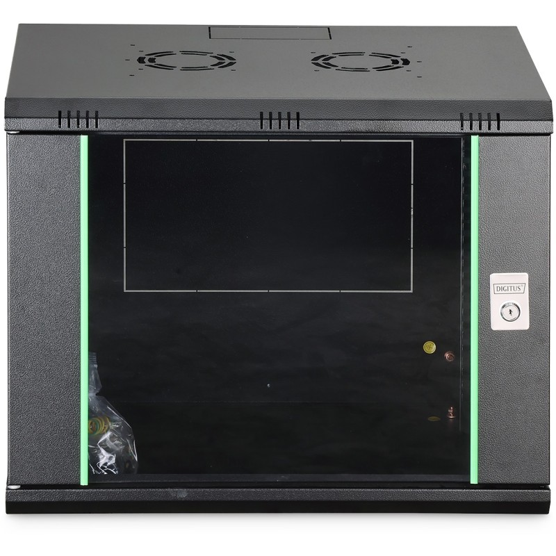 Buy Digitus 19'' 9U Wall-Mount Cabinet 474x600x450mm - Black (RAL 9005) in Cyprus, Nicosia, Limassol, Larnaka, Pafos
