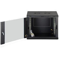 Buy Digitus 19'' 9U Wall-Mount Cabinet 474x600x450mm - Black (RAL 9005) in Cyprus, Nicosia, Limassol, Larnaka, Pafos