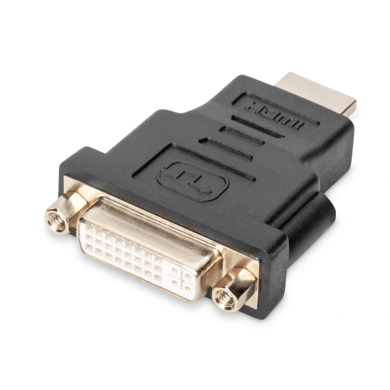 Buy DIGITUS HDMI Adapter HDMI Type A to DVI-I (24+5) - Black, Polybag in Cyprus, Nicosia, Limassol, Larnaka, Pafos