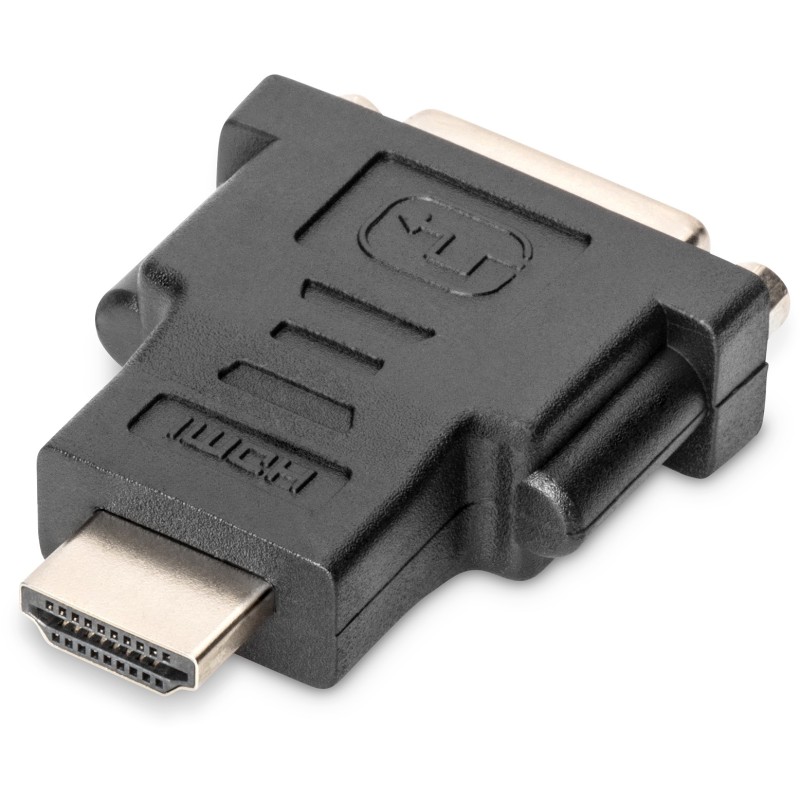 Buy DIGITUS HDMI Adapter HDMI Type A to DVI-I (24+5) - Black, Polybag in Cyprus, Nicosia, Limassol, Larnaka, Pafos
