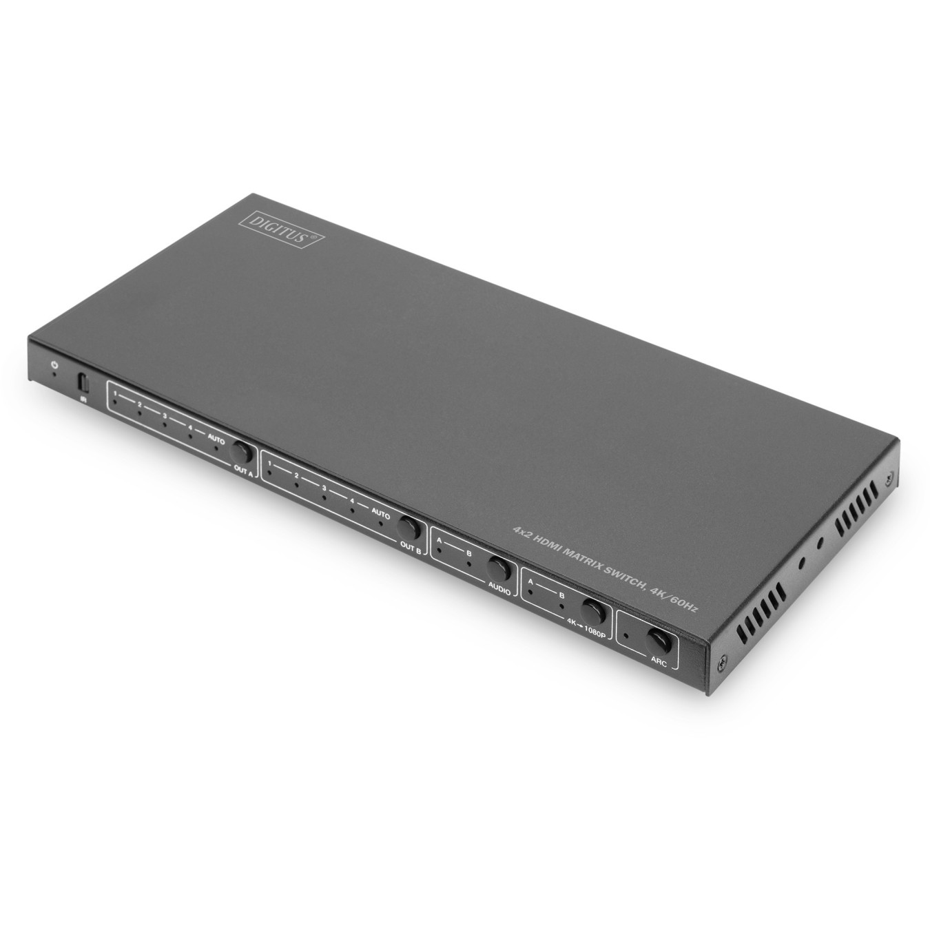 DIGITUS 4x2 HDMI Matrix Switch - 4K 60Hz — Buy in Cyprus with Fast Delivery