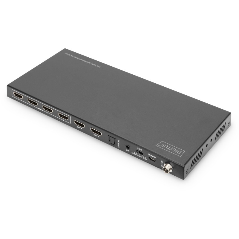Buy DIGITUS 4x2 HDMI Matrix Switch - 4K 60Hz in Cyprus, Nicosia, Limassol, Larnaka, Pafos