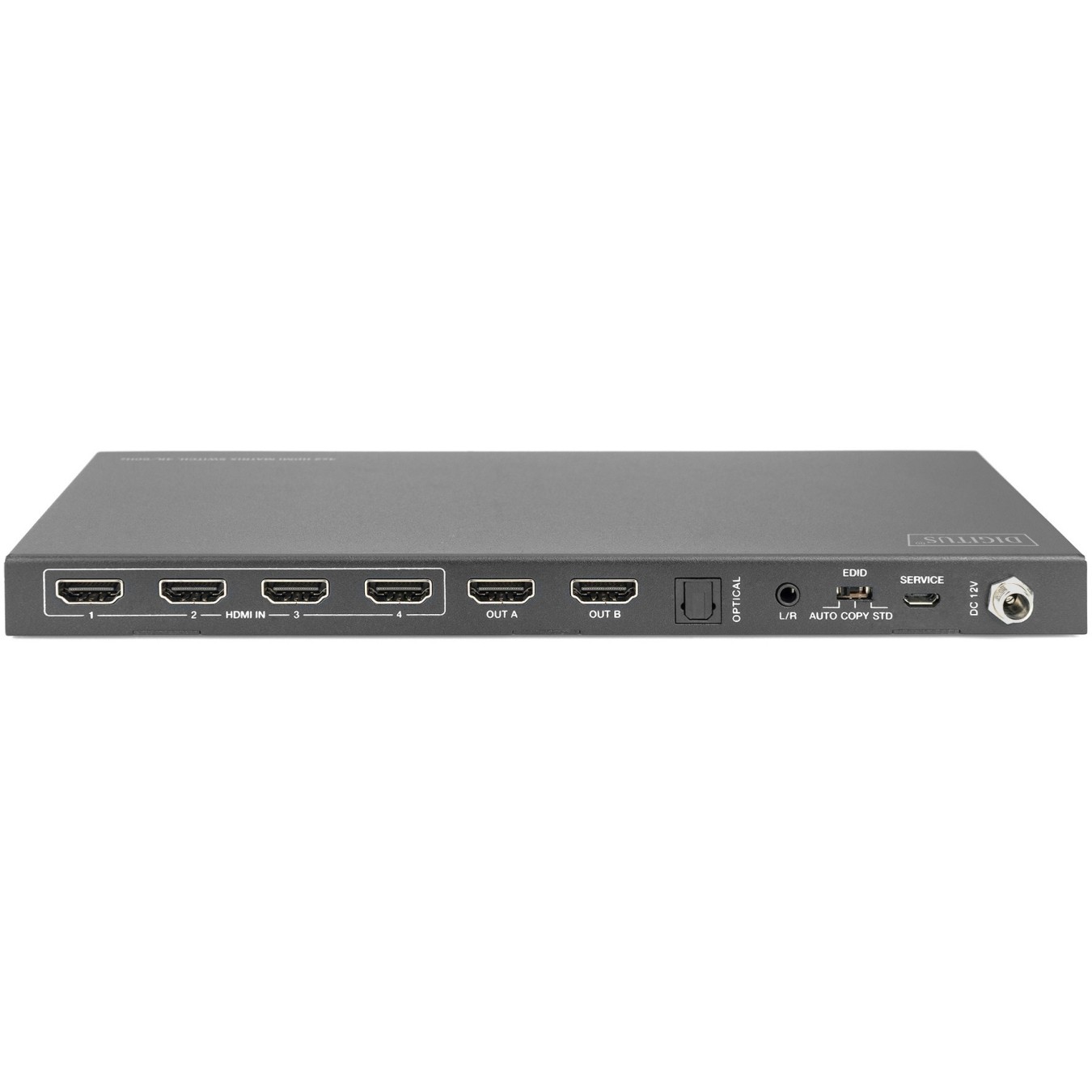 DIGITUS 4x2 HDMI Matrix Switch - 4K 60Hz — Buy in Cyprus with Fast Delivery
