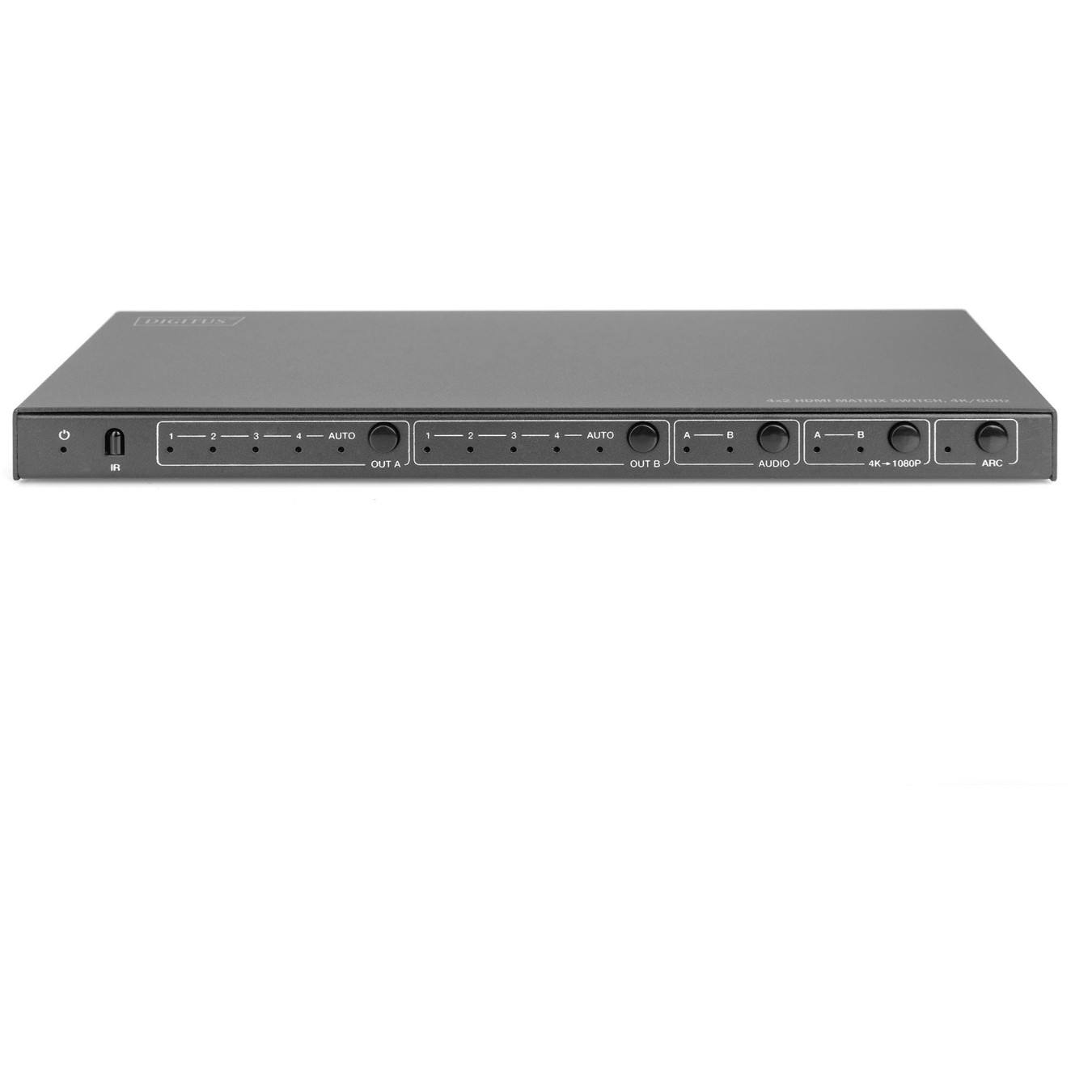 DIGITUS 4x2 HDMI Matrix Switch - 4K 60Hz — Buy in Cyprus with Fast Delivery