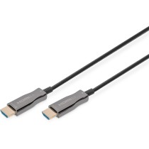 DIGITUS HDMI AOC Hybrid Fiber Optic Cable - Black, 10 m, HDMI 2.0b, 4K UHD — Buy in Cyprus with Fast Delivery