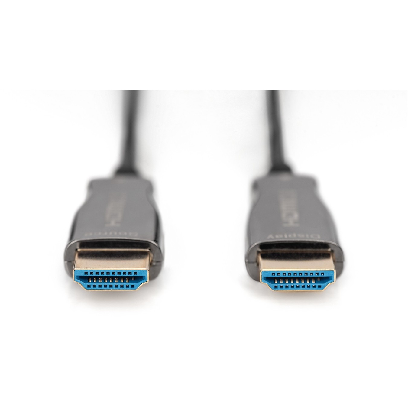 DIGITUS HDMI AOC Hybrid Fiber Optic Cable - Black, 10 m, HDMI 2.0b, 4K UHD — Buy in Cyprus with Fast Delivery