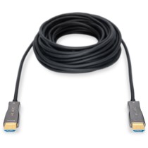 DIGITUS HDMI AOC Hybrid Fiber Optic Cable - Black, 10 m, HDMI 2.0b, 4K UHD — Buy in Cyprus with Fast Delivery