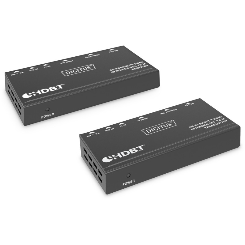 Buy DIGITUS 4K HDBaseT HDMI Extender Set - 70m in Cyprus, Nicosia, Limassol, Larnaka, Pafos