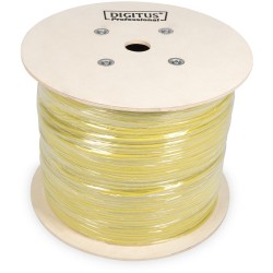 Buy DIGITUS Instal-kab Cat7a S/FTP twisted-pair Ethernet Cable - Yellow, 500 m, ... in Cyprus, Nicosia, Limassol, Larnaka, Pafos