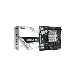 Buy ASRock N100DC-ITX - N100 Onboard Mini-ITX - Fanless, DC-In 19V, 4 E-cores up... in Cyprus, Nicosia, Limassol, Larnaka, Pafos