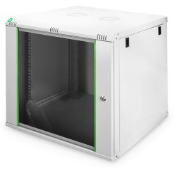 Buy Digitus Wall-Mount Cabinet 19" - 9U, 478x600x600mm - Grey RAL 7035 in Cyprus, Nicosia, Limassol, Larnaka, Pafos