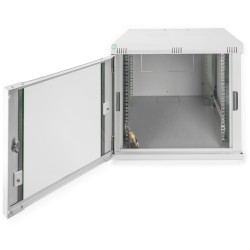 Buy Digitus Wall-Mount Cabinet 19" - 9U, 478x600x600mm - Grey RAL 7035 in Cyprus, Nicosia, Limassol, Larnaka, Pafos