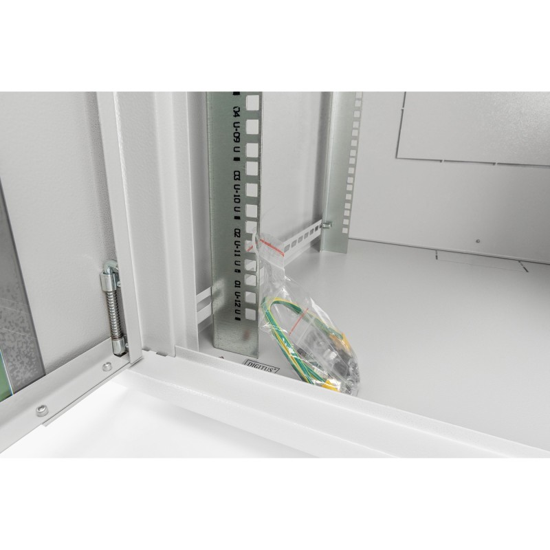Buy Digitus Wall-Mount Cabinet 19" - 9U, 478x600x600mm - Grey RAL 7035 in Cyprus, Nicosia, Limassol, Larnaka, Pafos