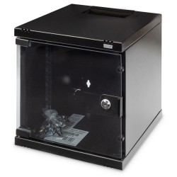 Buy DIGITUS Wall-Mounted Rack Enclosure - 6U, 312x300 mm, Black in Cyprus, Nicosia, Limassol, Larnaka, Pafos