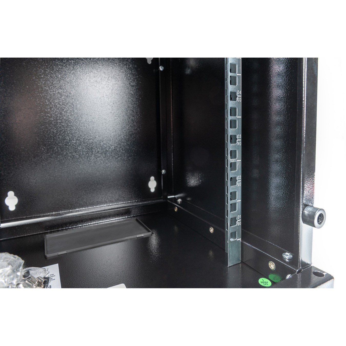 DIGITUS Wall-Mounted Rack Enclosure - 6U, 312x300 mm, Black — Buy in Cyprus with Fast Delivery