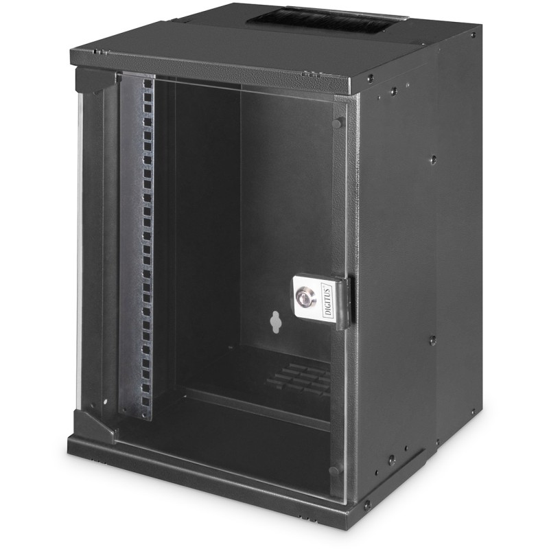 Buy Digitus SOHO PRO 9U Wall-Mount Enclosure 460x315x300 mm - SOHO PRO - Black in Cyprus, Nicosia, Limassol, Larnaka, Pafos
