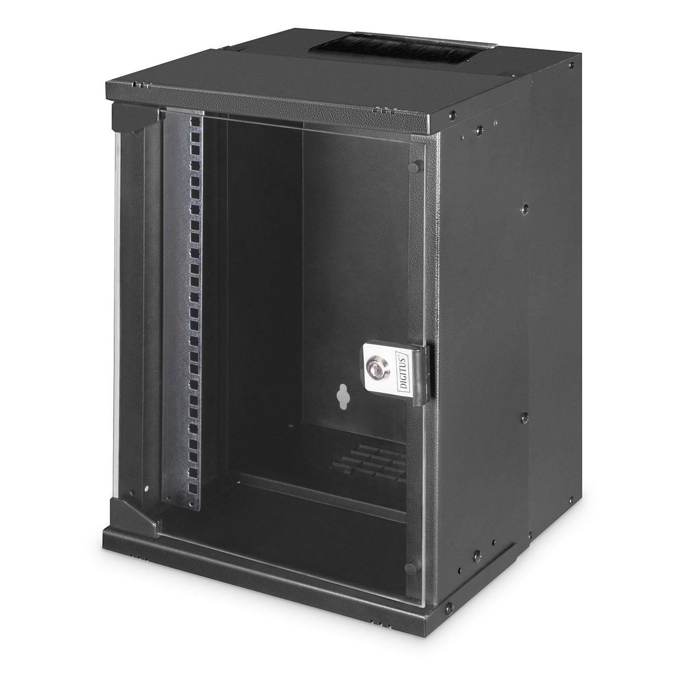 Digitus SOHO PRO 9U Wall-Mount Enclosure 460x315x300 mm - SOHO PRO - Black — Buy in Cyprus with Fast Delivery