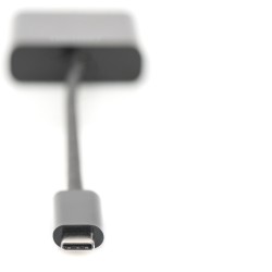 Buy DIGITUS USB-C to VGA Graphics Adapter - 19.5 cm - Black - USB-C, VGA, 1080p in Cyprus, Nicosia, Limassol, Larnaka, Pafos