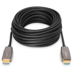 Buy DIGITUS HDMI AOC Hybrid Fiber Optic Cable UHD 8K 20m - Black in Cyprus, Nicosia, Limassol, Larnaka, Pafos