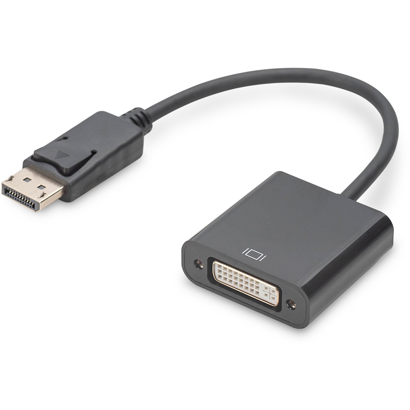 DIGITUS Active DisplayPort to DVI Adapter - Mini DP to DVI-I - 0.15 m - Black — Buy in Cyprus with Fast Delivery