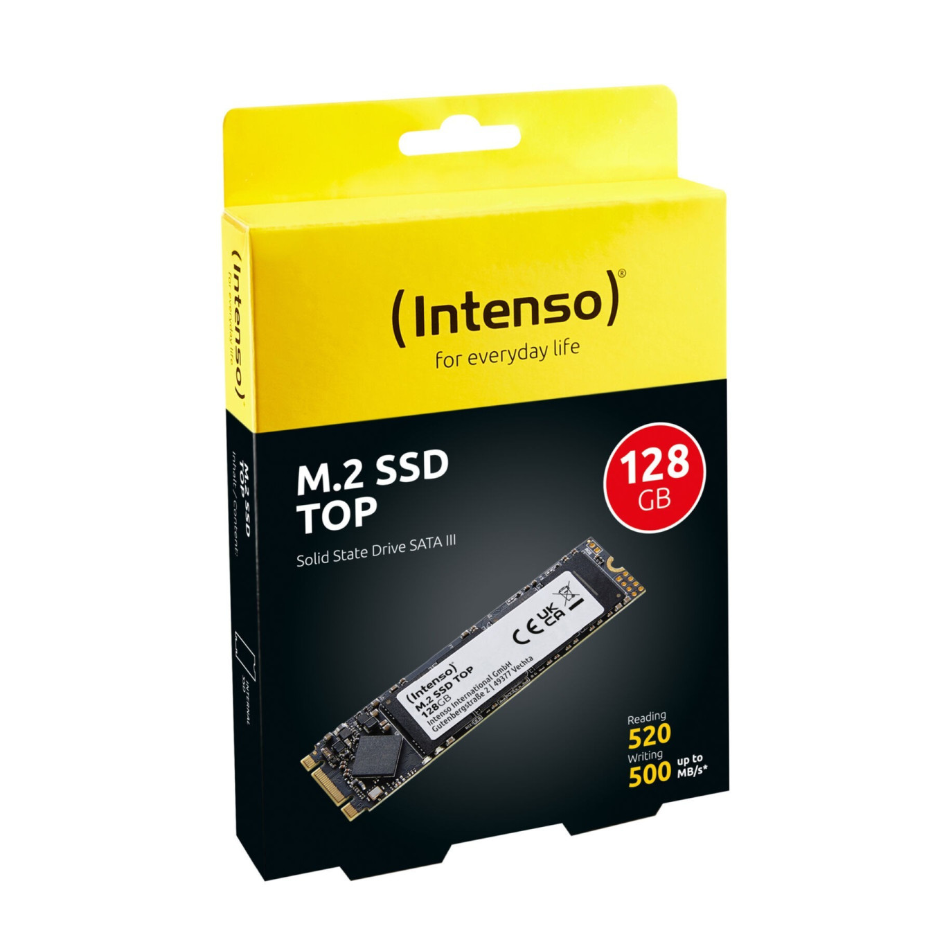 Intenso TOP M.2 2280 SATA III SSD – 128GB 6Gbps | Armenius Store