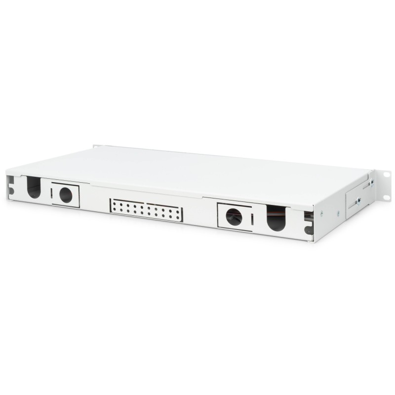 Buy Digitus Fiber Optic Splice Box 1U 12x SC OS2 Grey - Box - (Grey, Steel, OS2) in Cyprus, Nicosia, Limassol, Larnaka, Pafos